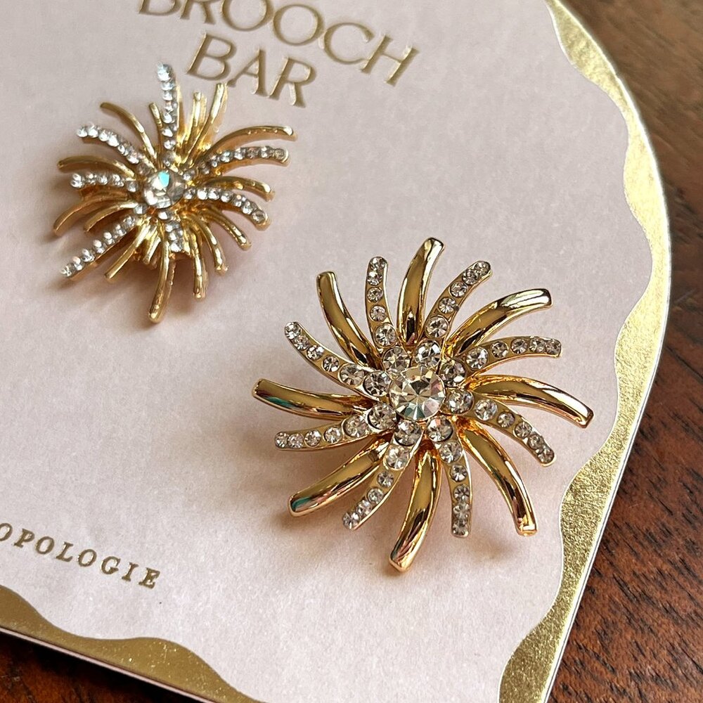 Anthropologie celebration brooches NWT - Picture 3 of 8